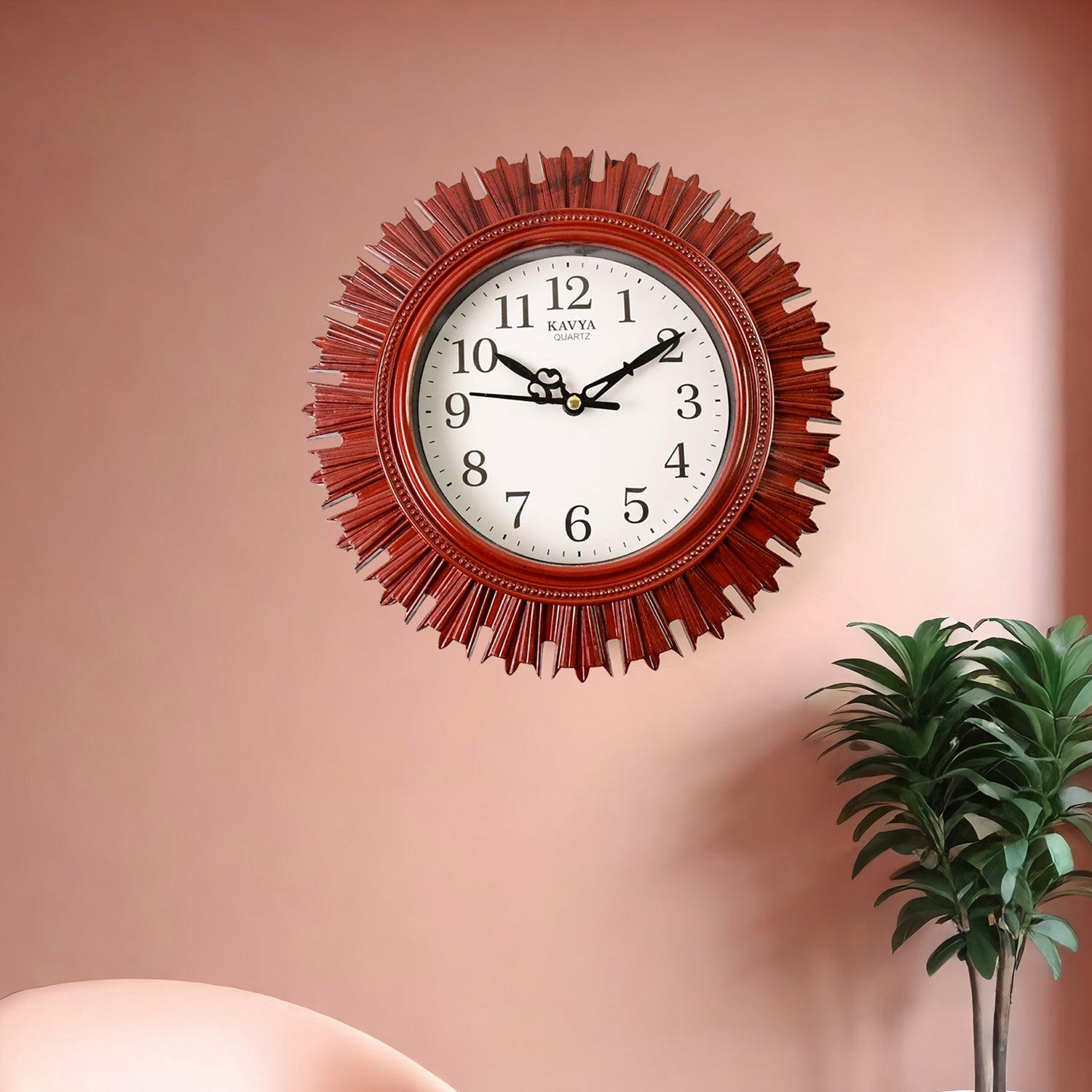4918 Wooden Look Designer Wall Clock Plastic Decorative Latest Wall Clock Battery Operated Round Easy To Read For Roomhomekitchenbedroomofficeschool 4918 Wooden Look Designer Wall Clock Plastic Decorative Latest Wall Clock Battery Operated Round Easy To Read For Roomhomekitchenbedroomofficeschool
